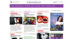 Desktop Screenshot of krasnetelo.sk